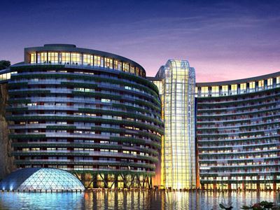 Intercontinental Shanghai Wonderland Exterior foto